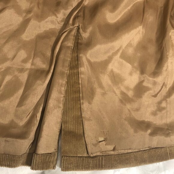 Vintage Larry Mahan Cowboy Corduroy Jacket Tan Western Blazer Horse Head Buttons - Picture 15 of 15